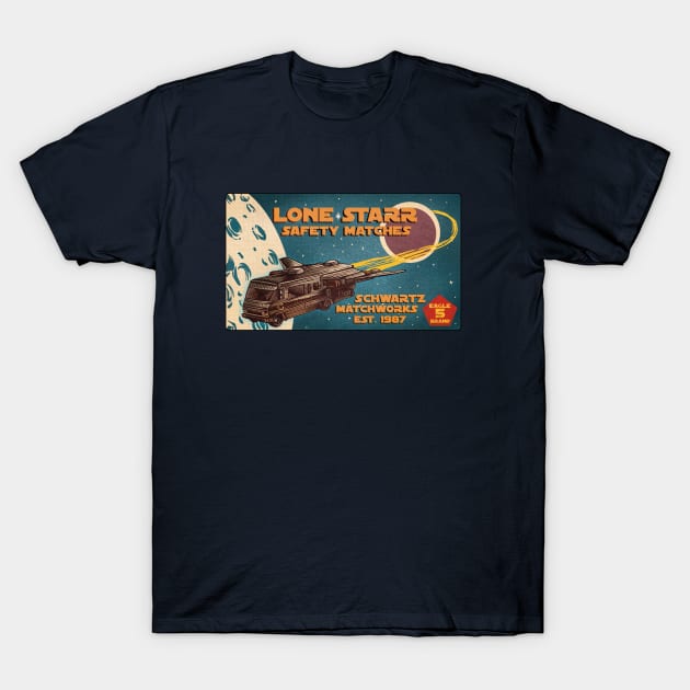 Spaceballs Matches T-Shirt by ChetArt